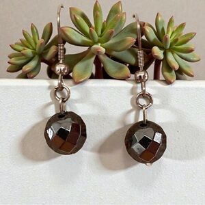 Hematite Earrings